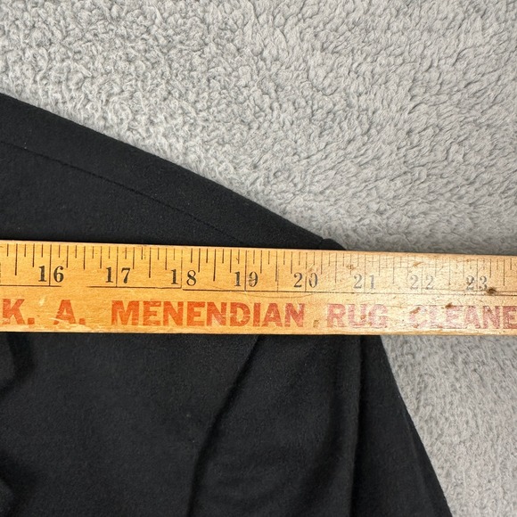 Alden Street Clothier 100% Cashmere Sport Coat Blazer Mens 48R Black 2 Button - Picture 8 of 12